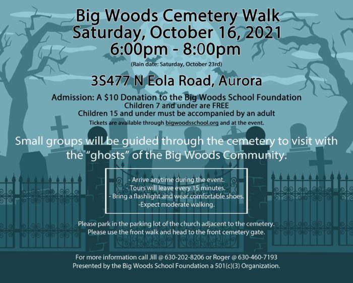 Preview of Cemetery Walk PDF